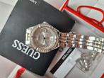 Guess horloge, Sieraden, Tassen en Uiterlijk, Horloges | Dames, Ophalen of Verzenden, Gebruikt, Staal, Guess