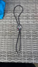 Indianen ketting USA, Ophalen of Verzenden, Zo goed als nieuw, Zilver, Overige materialen