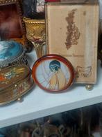 Mooie Vintage Art-Deco Lea Stein? Stijl? Broche, Sieraden, Tassen en Uiterlijk, Antieke sieraden, Ophalen of Verzenden, Overige materialen