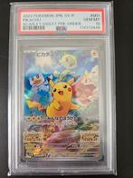 Pikachu 001/SV-p PSA 10, Ophalen of Verzenden, Zo goed als nieuw, Losse kaart, Foil
