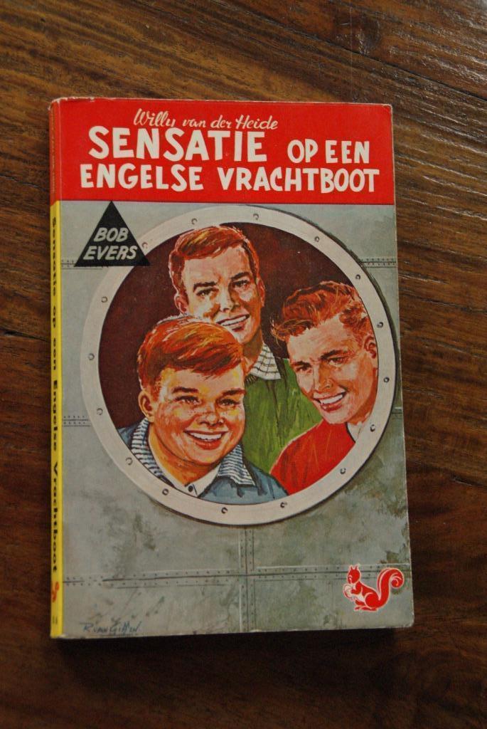 Sensatie op een Engelse vrachtboot Bob evers deel 6, Boeken, Avontuur en Actie, Gelezen, Ophalen of Verzenden