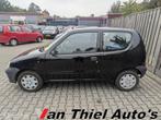 Fiat Seicento 1.1 S, Voorwielaandrijving, 4 cilinders, 17 €/maand, Zwart
