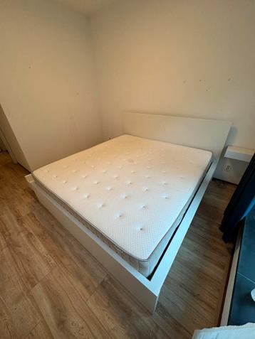IKEA Malm bed + Vatneström matras 180x200 - afbeelding 1