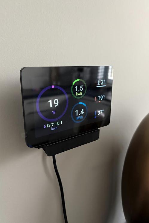 HomeWizard Energy Display Wall Mount | Muurbeugel, Doe-het-zelf en Verbouw, Thermostaten, Nieuw, Slimme thermostaat, Ophalen of Verzenden