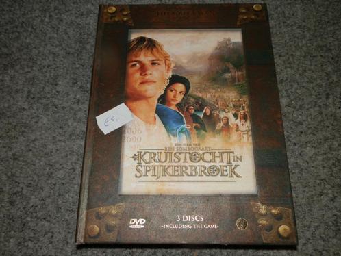 Dvd box kruistocht in spijkerbroek 3 disc plus game, Cd's en Dvd's, Dvd's | Avontuur, Zo goed als nieuw, Boxset, Alle leeftijden