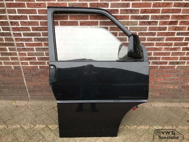 Volkswagen Transporter VW T4 portier deur passagierszijde zw, Auto-onderdelen, Carrosserie en Plaatwerk, Deur, Volkswagen, Voor