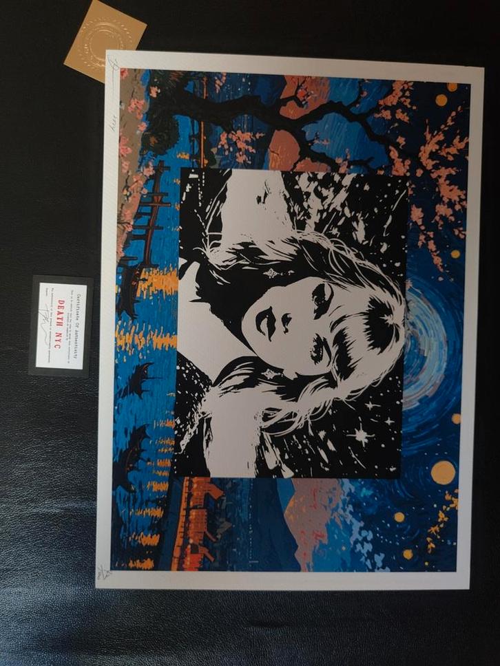 Death NYC - Taylor Seift - Zeldzaam!, Antiek en Kunst, Kunst | Litho's en Zeefdrukken, Ophalen of Verzenden