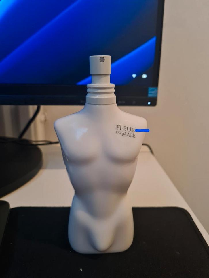 Gaultier Fleur du Male 125ML Vintage - Zeldzaam!, Sieraden, Tassen en Uiterlijk, Uiterlijk | Parfum, Gebruikt, Ophalen of Verzenden