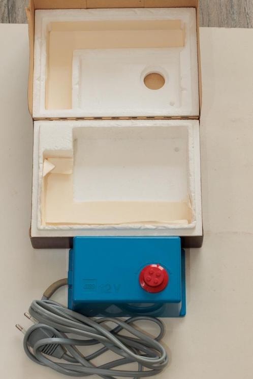 LEGO 741 Train: Uitbr.: 12V: 12V Transformer for 220V, Blauw, Kinderen en Baby's, Speelgoed | Duplo en Lego, Gebruikt, Lego, Complete set
