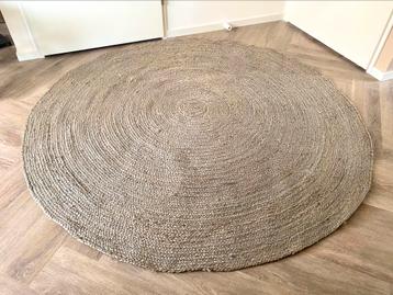 Limelight vloerkleed Jute 180cm grijs nieuw !! beschikbaar voor biedingen
