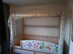 Lifetime Hemelbed vlinders, Kinderen en Baby's, Kinderkamer | Bedden, Ophalen, Gebruikt, 180 cm of meer, 85 tot 100 cm