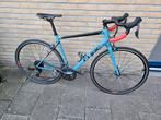 Cube Attain Grey blue red hoogte 56, Fietsen en Brommers, Fietsen | Racefietsen, Aluminium, Zo goed als nieuw, Meer dan 20 versnellingen
