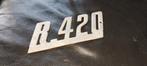 Hanomag R420 motorkap embleem oldtimer trekker traktor, Ophalen of Verzenden
