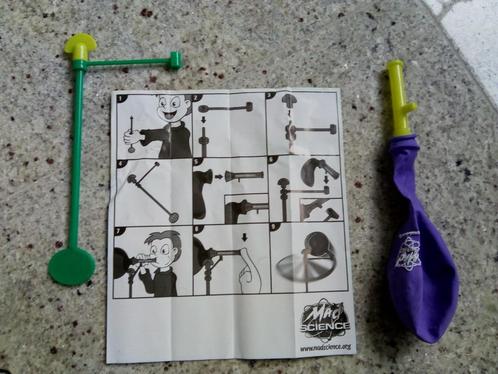 Mad Science ballon molen (W), Kinderen en Baby's, Speelgoed | Educatief en Creatief, Gebruikt, Ophalen of Verzenden