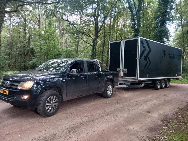 Mooie grote aanhanger 3 asser xxl, Auto diversen, Aanhangers en Bagagewagens, Ophalen