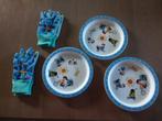 Kinder ontbijtborden en kinder tuinhandschoenen, Ophalen of Verzenden, Nieuw