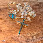 Ketting Inri Italy katholiek kruis, Ophalen of Verzenden, Gebruikt, Sieraad