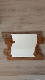 Robuuste spiegel,hout, Ophalen, Minder dan 50 cm, Gebruikt, Minder dan 100 cm