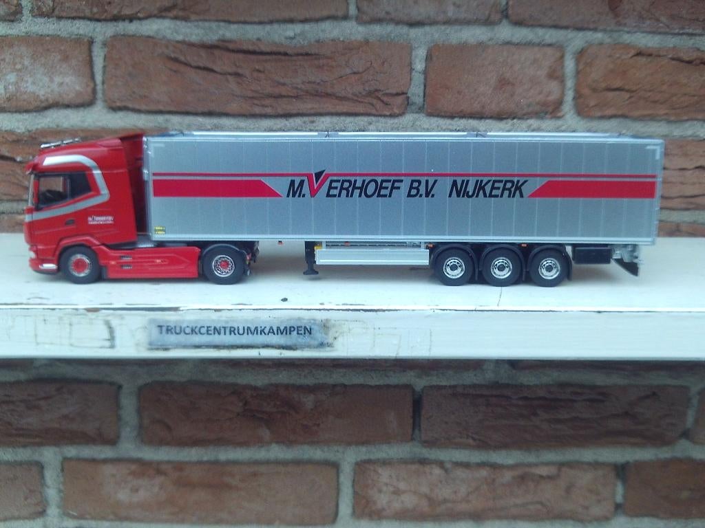 Cavallino  Daf  XG  van  Marcel  Verhoef - Nijkerk., Hobby en Vrije tijd, Modelauto's | 1:50, Ophalen of Verzenden, Nieuw, Bus of Vrachtwagen