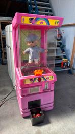 Vintage trollenmachine grijpmachine werkend!, Verzamelen, Automaten | Overige, Ophalen, Gebruikt