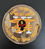 US Navy Seal team 3 patch(velcro), Ophalen of Verzenden, Marine, Amerika, Embleem of Badge