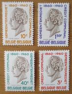 België, serie 100 jaar Gemeentekrediet, 1960, Postzegels en Munten, Postzegels | Europa | België, Verzenden, Postfris