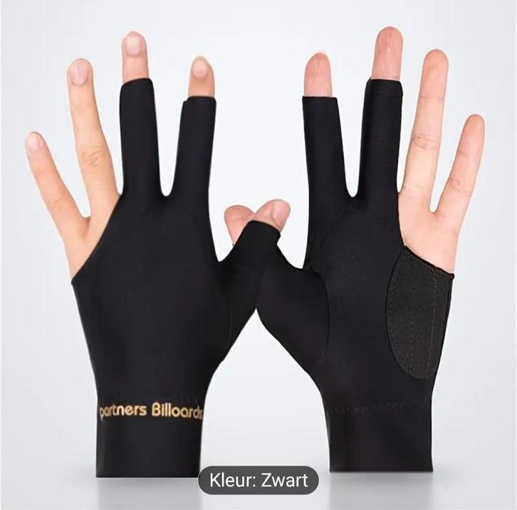 Biljart Handschoen - Perfecte Grip! - super scherpe prijs, Sport en Fitness, Biljarten en Poolen, Nieuw, Keu of Ballen, Ophalen of Verzenden