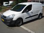 Peugeot Partner 1.6 BlueHDi 100pk EURO 6 AIRCO, Auto's, Bestelauto's, Stof, Gebruikt, 4 cilinders, Wit