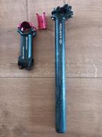 Easton zadelpen en stuurpen, Fietsen en Brommers, Fietsonderdelen, Ophalen, Gebruikt, Racefiets