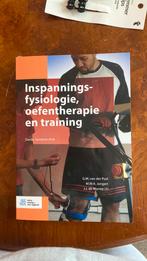 Inspanningsfysiologie, oefentherapie en training, Ophalen of Verzenden, Zo goed als nieuw, J.J. de Morree; G.M. van der Poel; M.W.A. Jongert