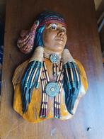 Vintage Indianen beeld, Ophalen, Gebruikt, Overige typen