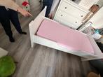 Peuter bed wit, Kinderen en Baby's, Kinderkamer | Bedden, Gebruikt, Minder dan 140 cm, 70 tot 85 cm, Ophalen