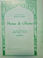 Puccini - Messa di Gloria - Vocal Score, Muziek en Instrumenten, Bladmuziek, Klassiek, Nieuw, Ophalen of Verzenden, Orkest