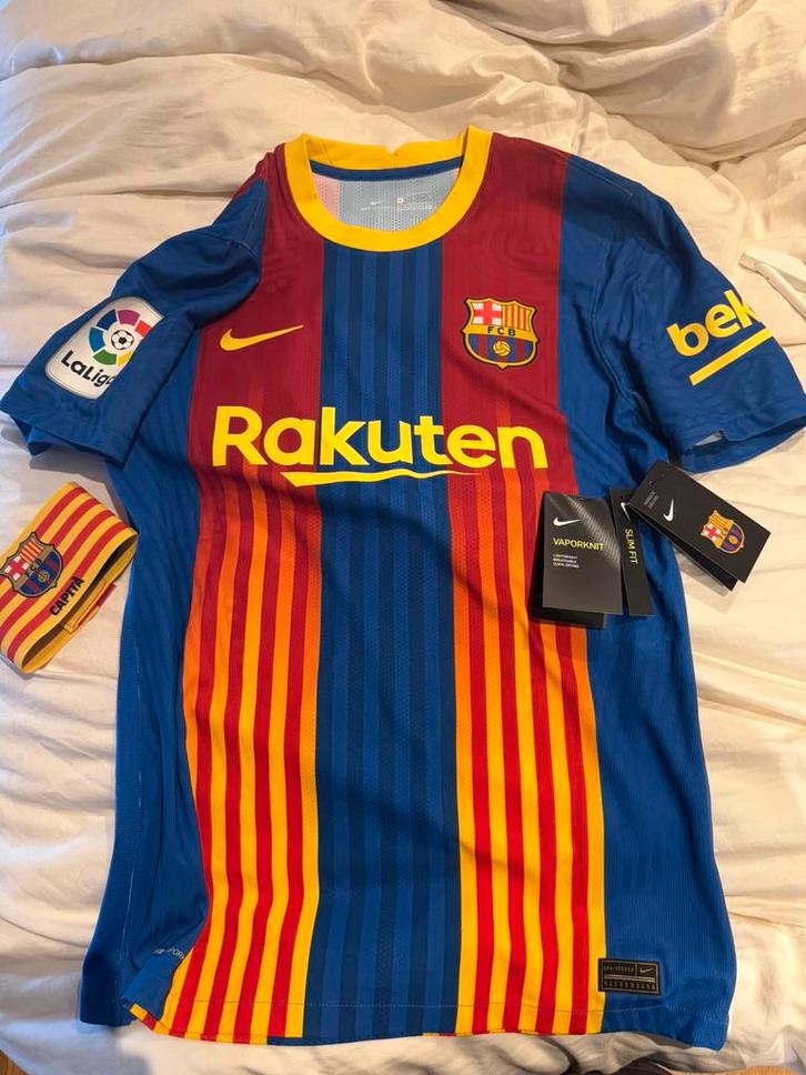 FC Barcelona 20/21 Messi Player Issue Nike Vapor Knit Match, Verzamelen, Sportartikelen en Voetbal, Nieuw, Shirt, Buitenlandse clubs