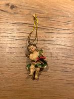 Vintage Kerst Ornament Engel, Overige materialen, Gebruikt, Beige, Ophalen of Verzenden