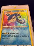 Kyogre Amazing Rare 021/072 – Schitterende Regenboogkaart!, Verzenden, Zo goed als nieuw, Losse kaart