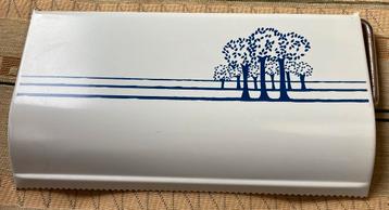 Brabantia keukenrolhouder Vintage model Wit en Blauw beschikbaar voor biedingen