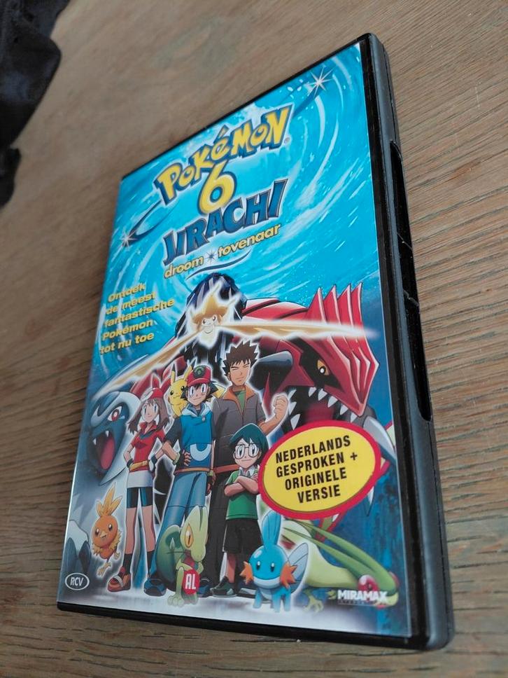 Pokemon movie 6 Jirachi de droom tovenaar dvd., Cd's en Dvd's, Dvd's | Tekenfilms en Animatie, Gebruikt, Anime (Japans), Tekenfilm