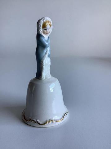 zeldzaam antiek Goebel tafelbelltje winterkind beschikbaar voor biedingen