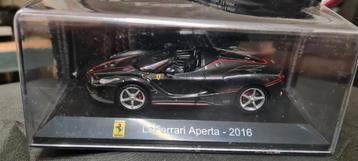 Atlas Ferrari LaFerrari APERTA 2016 zwart nieuw in doos beschikbaar voor biedingen