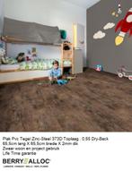 Plak Pvc Tegel Laminaat Zinc / Steel 373D bruin €11,95m2, Huis en Inrichting, Stoffering | Vloerbedekking, Nieuw, 75 m² of meer