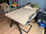 Mango houten tafel, Ophalen, 50 tot 100 cm, Zo goed als nieuw, 150 tot 200 cm