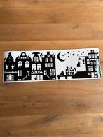 Herbruikbare raamsticker sinterklaas pietenhuis en havendok, Ophalen of Verzenden, Nieuw