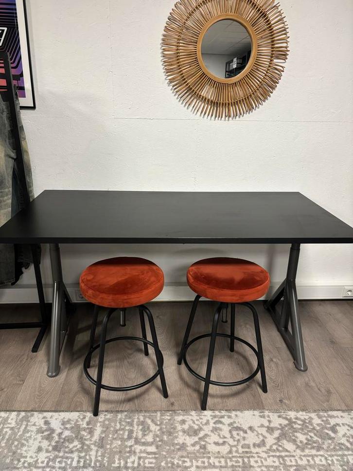 IKEA Idasen Tafel 160x80, Huis en Inrichting, Bureaus, Gebruikt, Ophalen of Verzenden