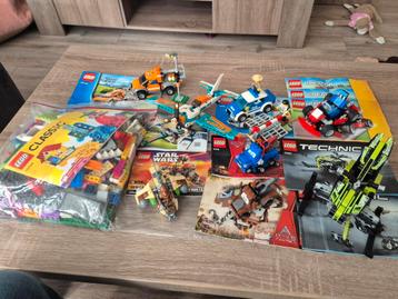 9 Lego Sets (City, Creator, Classic, Star Wars, Cars) beschikbaar voor biedingen