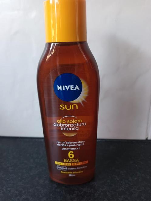 Nivea intens bruinende zonneolie factor 6, Sieraden, Tassen en Uiterlijk, Uiterlijk | Lichaamsverzorging, Nieuw, Zonnebrand of After Sun