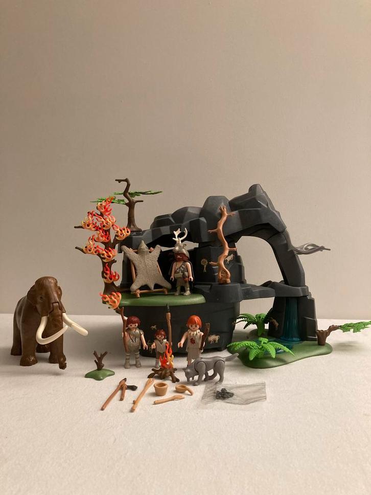 Playmobil Prehistorie 5100 - Bijna Compleet!, Kinderen en Baby's, Speelgoed | Playmobil, Zo goed als nieuw, Complete set, Ophalen