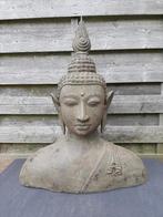 Bronzen Buste van Boeddha /rasmi/chakra Ajna/Azië/Thailand, Ophalen of Verzenden, Nieuw