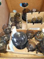 Rookglas servies, Ophalen, Glas of Glazen, Nieuw, Glas