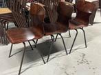2 Vintage Pagholz Stoelen Eromes, Ophalen, Gebruikt, Eromes, X